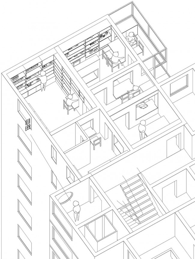 Reedom,A Hidden Top Floor Bookstore by Cao Pu -26_1