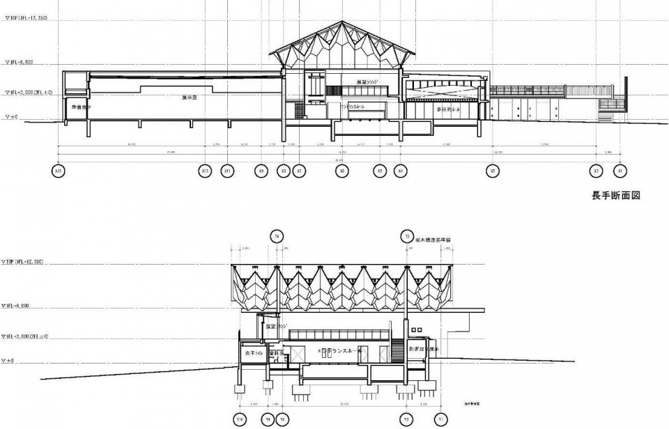 drawings 7 Miyahata Jomon Museum by Furuichi and Associates