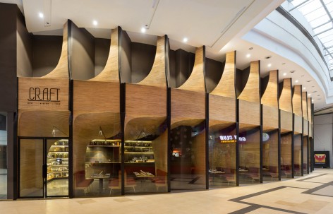 Craft Deli - photography by Kunal Bhatia; interior design by Sameep Padora and Associates.