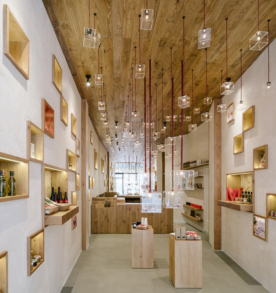 la melguiza藏红花概念零售店,西班牙 / zooco estudio - 谷德设计网