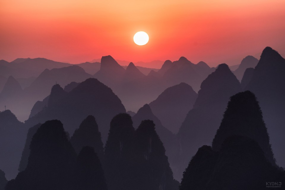 008-Guilin Landscape by Zhang Jin
