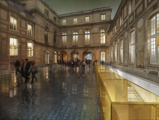 037-REFURBISHMENT OF THE PAVILION DUFOUR CHÂTEAU DE VERSAILLES by Dominique Perrault Architecte