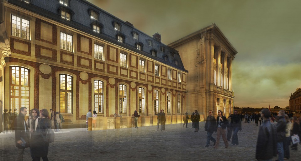 038-REFURBISHMENT OF THE PAVILION DUFOUR CHÂTEAU DE VERSAILLES by Dominique Perrault Architecte