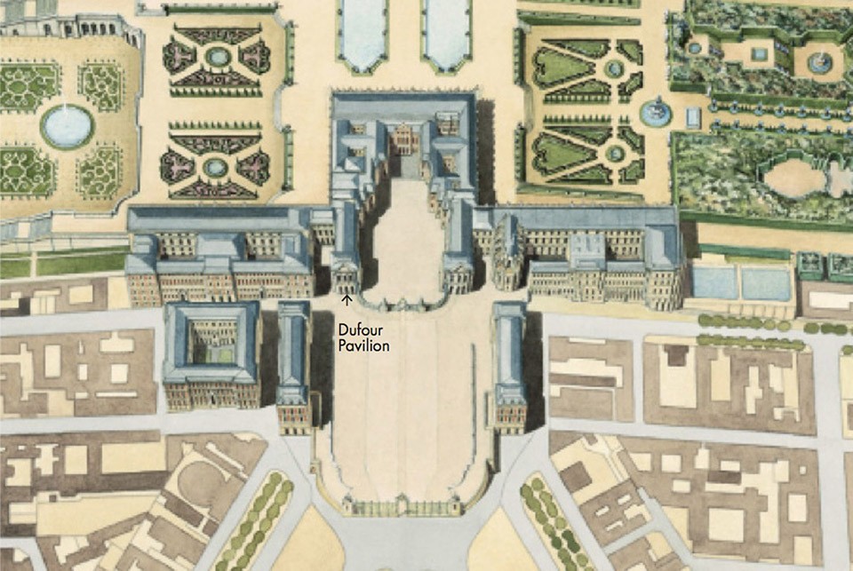 046-REFURBISHMENT OF THE PAVILION DUFOUR CHÂTEAU DE VERSAILLES by Dominique Perrault Architecte