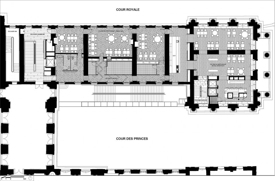 048-REFURBISHMENT OF THE PAVILION DUFOUR CHÂTEAU DE VERSAILLES by Dominique Perrault Architecte