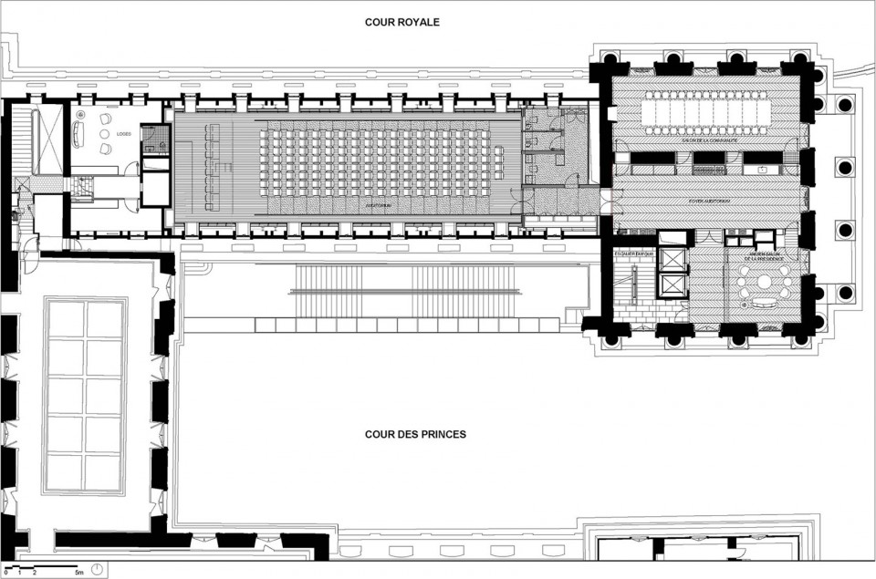 049-REFURBISHMENT OF THE PAVILION DUFOUR CHÂTEAU DE VERSAILLES by Dominique Perrault Architecte