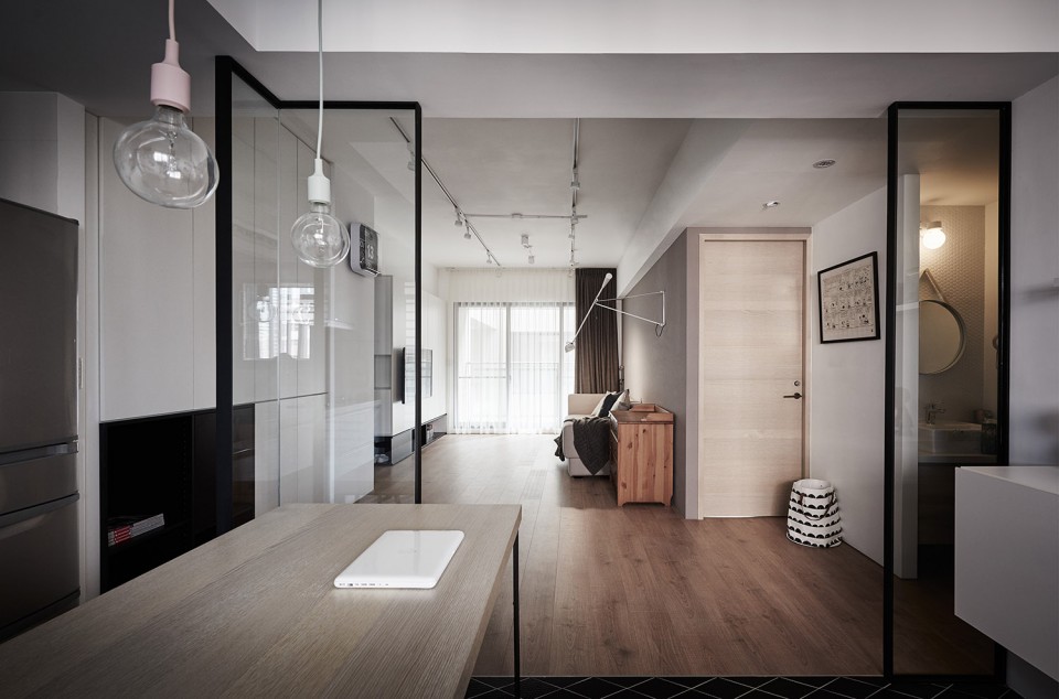 16-10-Small Simple Elegant Apartment, Taichung by Z-AXIS