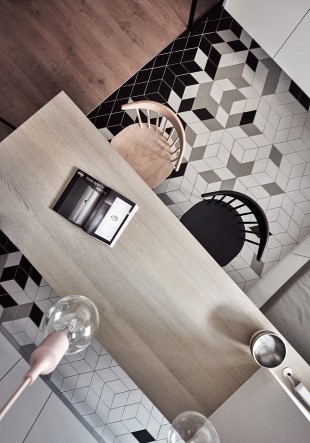 16-11-Small Simple Elegant Apartment, Taichung by Z-AXIS