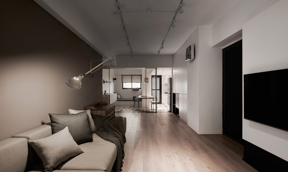 16-14-Small Simple Elegant Apartment, Taichung by Z-AXIS
