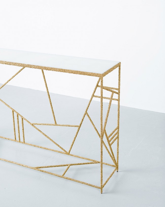 Brass Console 6