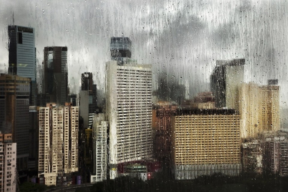 CJ_3013_HONGKONG_007_small City in the Rain by Christophe Jacrot