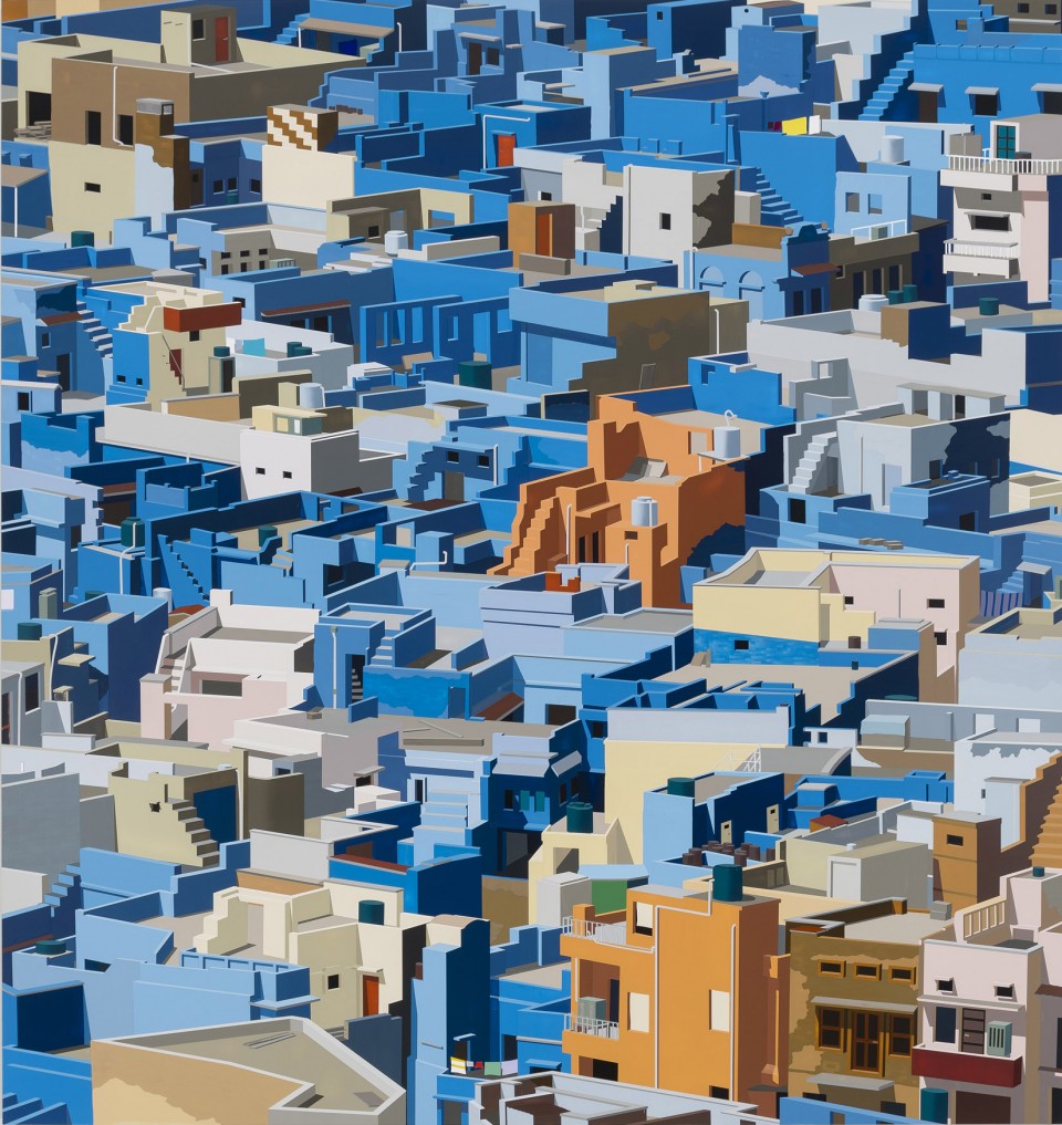 large painting by Daniel Rich