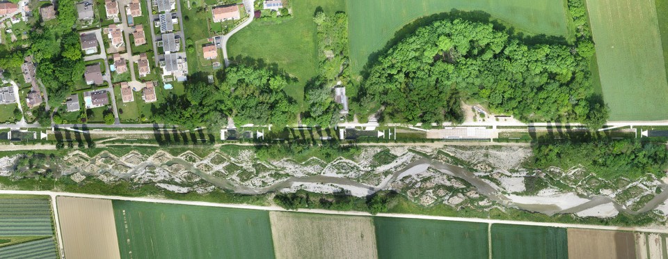 001-Revitalization of the river Aire, Geneva, Switzerland by Group Superpositions