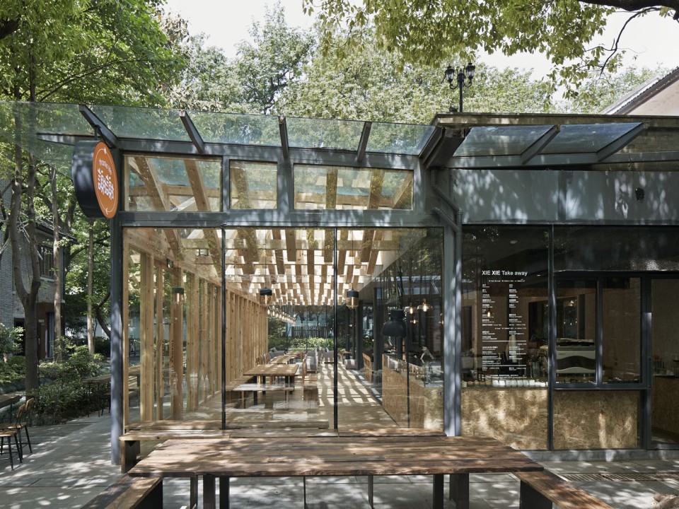 001-Xie Xie Cafe by kooo architects