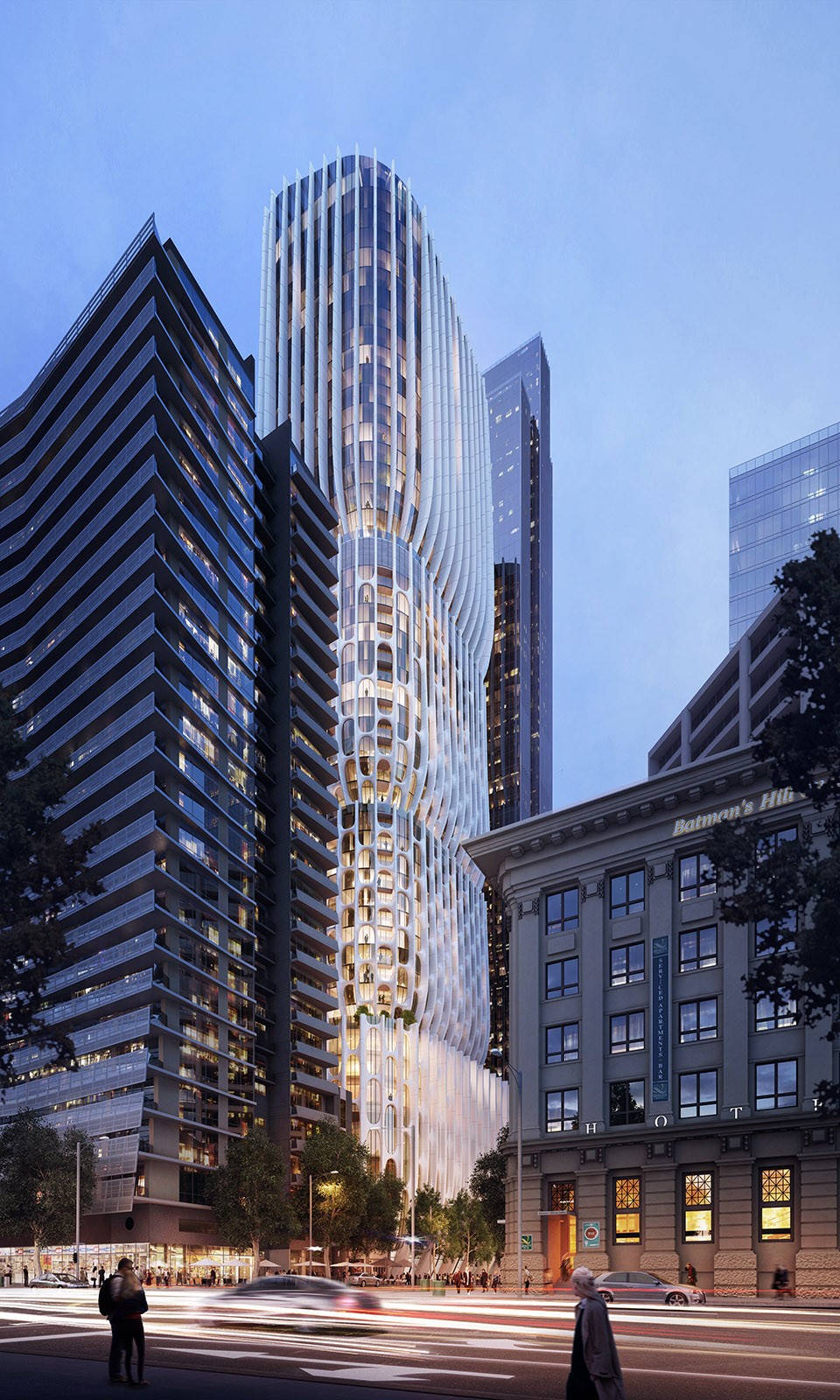 003-600 Collins Street by Zaha Hadid Architects
