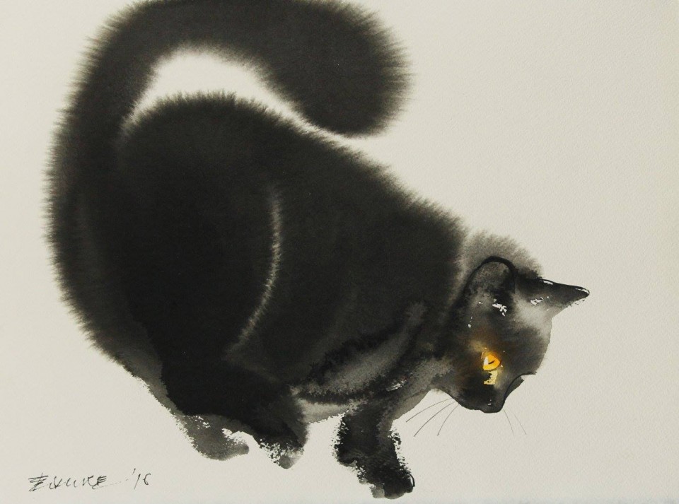 004-ink drawings by Endre Penovác