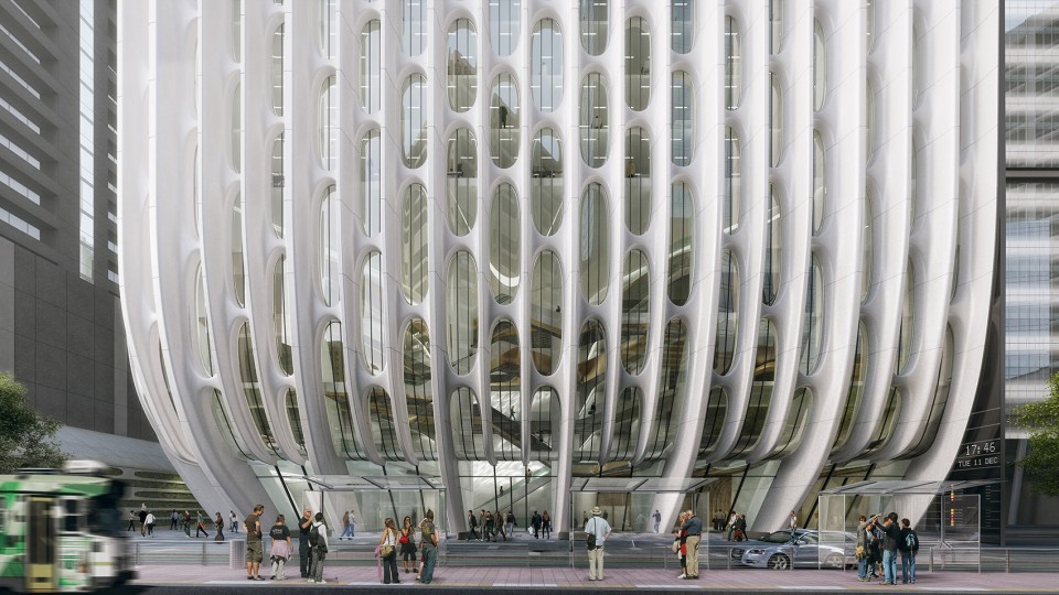 005-600 Collins Street by Zaha Hadid Architects