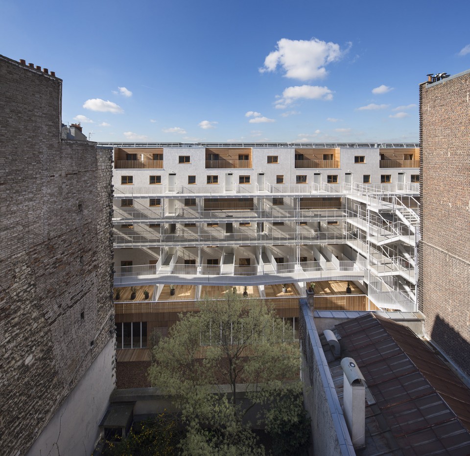 VINCENT PARREIRA ARCHITECTE, LOGEMENTS, PASSAGE DELESSERT, PARIS