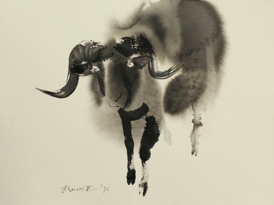 012-ink drawings by Endre Penovác
