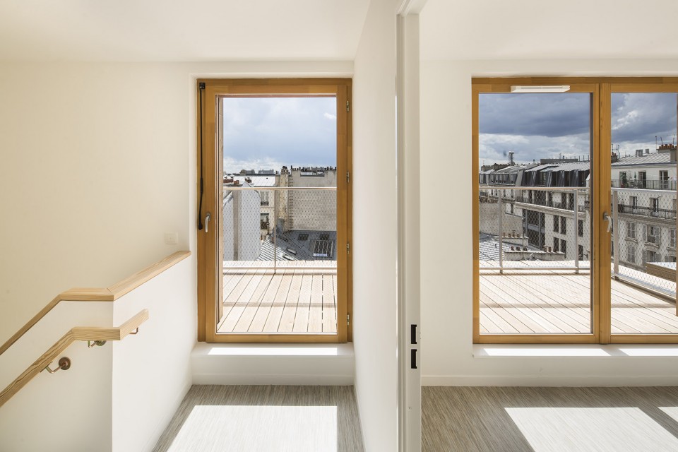 VINCENT PARREIRA ARCHITECTE, LOGEMENTS, PASSAGE DELESSERT, PARIS