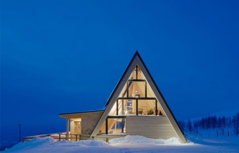 雪山木屋餐厅，瑞典 / Murman Arkitekter