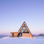 雪山木屋餐厅，瑞典 / Murman Arkitekter