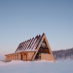 雪山木屋餐厅，瑞典 / Murman Arkitekter