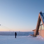雪山木屋餐厅，瑞典 / Murman Arkitekter