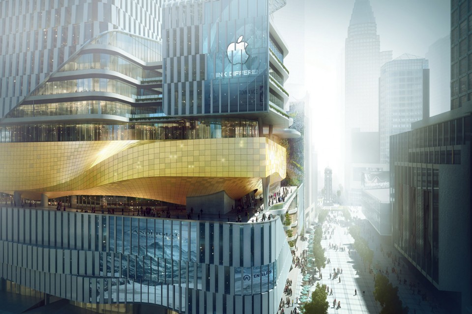 006_1-Chongqing Xinhua Bookstore Group Jiefangbei Book City Mixed by Aedas