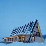 雪山木屋餐厅，瑞典 / Murman Arkitekter