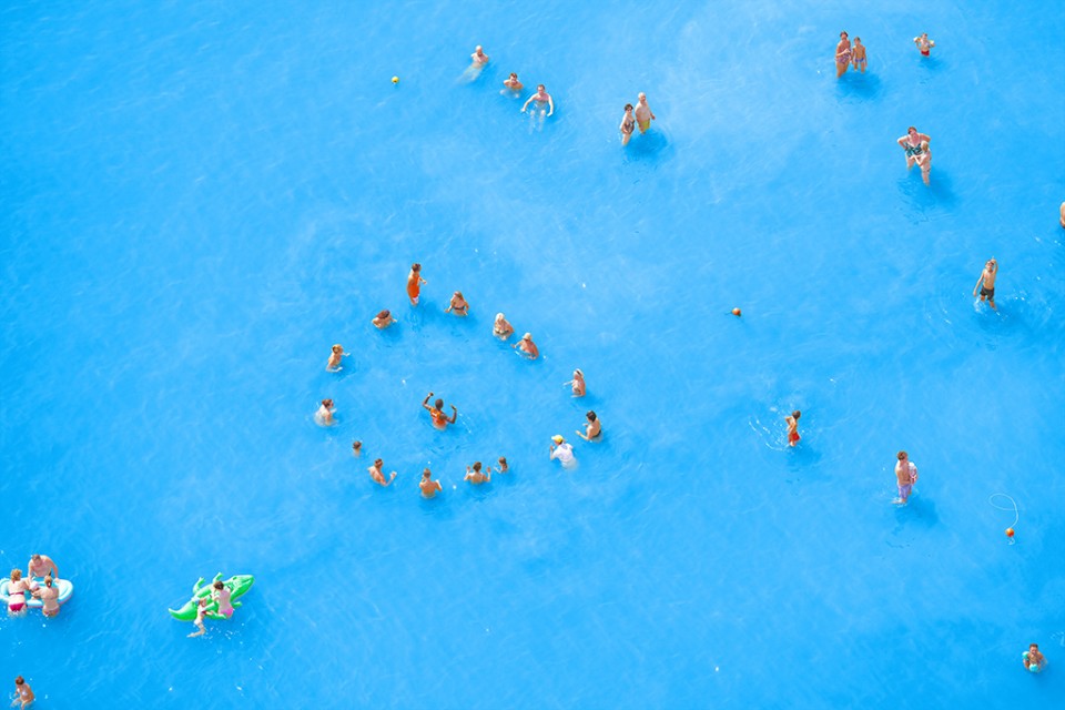011-Adriatic Sea (staged) Dancing People by Olivo Barbieri