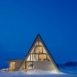 雪山木屋餐厅，瑞典 / Murman Arkitekter
