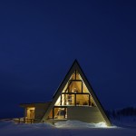 雪山木屋餐厅，瑞典 / Murman Arkitekter
