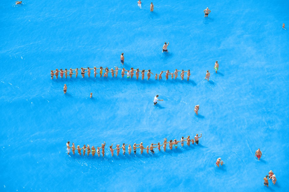 016-Adriatic Sea (staged) Dancing People by Olivo Barbieri