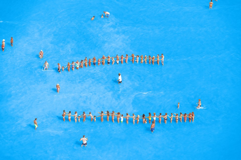 017-Adriatic Sea (staged) Dancing People by Olivo Barbieri