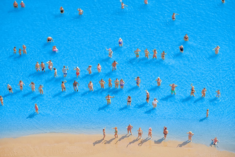 018-Adriatic Sea (staged) Dancing People by Olivo Barbieri