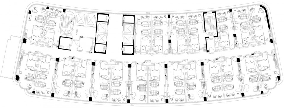 020-Coastal Spatial Magician: Avic Zijin Plaza, Xiamen, China, by A+E Design