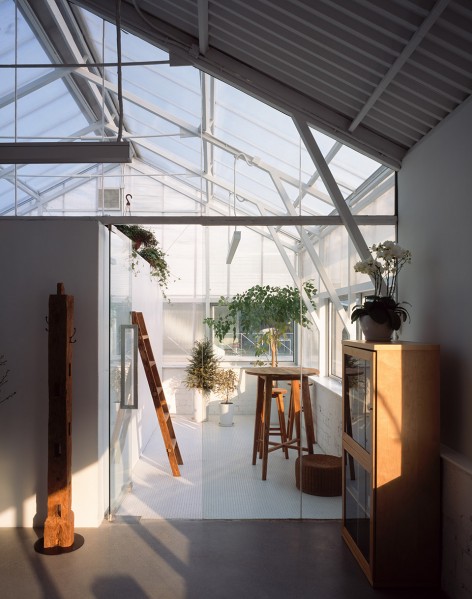 020-Temporary Office Building of Atelier Z+ _花房greenhouse (5)