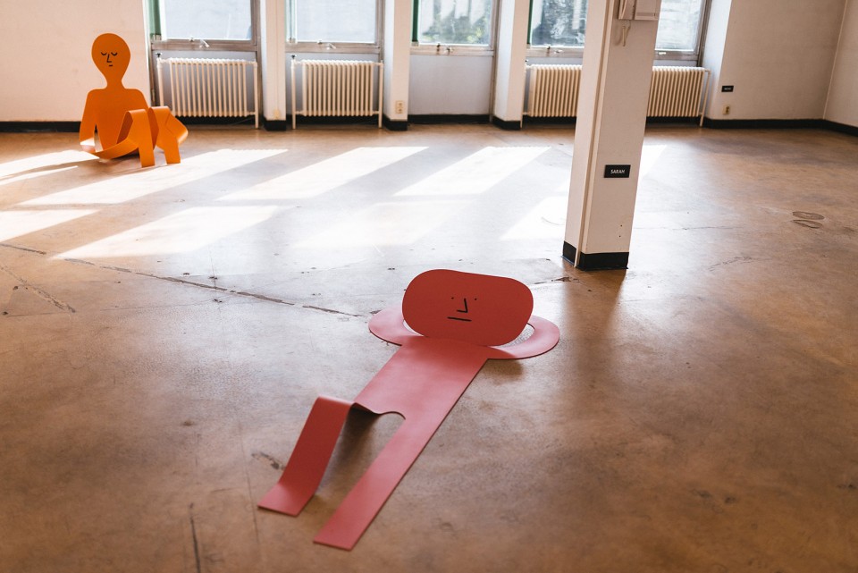021-Sarah_3_FLAT OUT by Jean Jullien