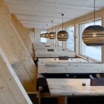 雪山木屋餐厅，瑞典 / Murman Arkitekter