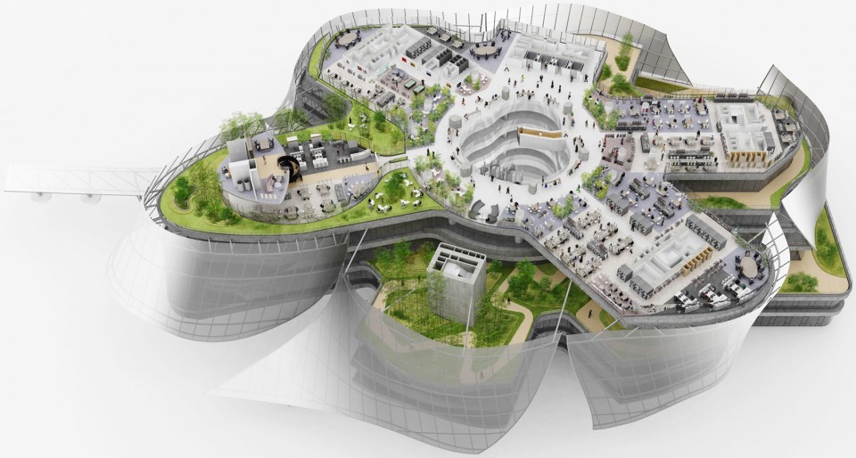 10-MAD_Xinhee Design Center_Sectional model