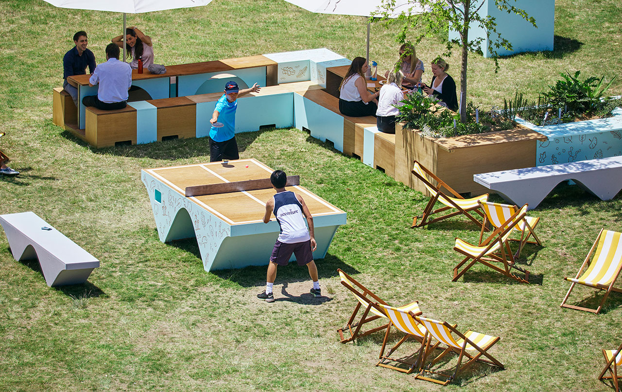 Metcalfe Park “Park within a Park“ / ASPECT Studios 谷德设计网