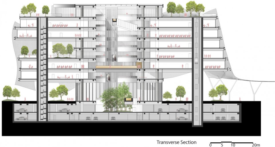 18-MAD_Xinhee-Design-Center_Transverse-section