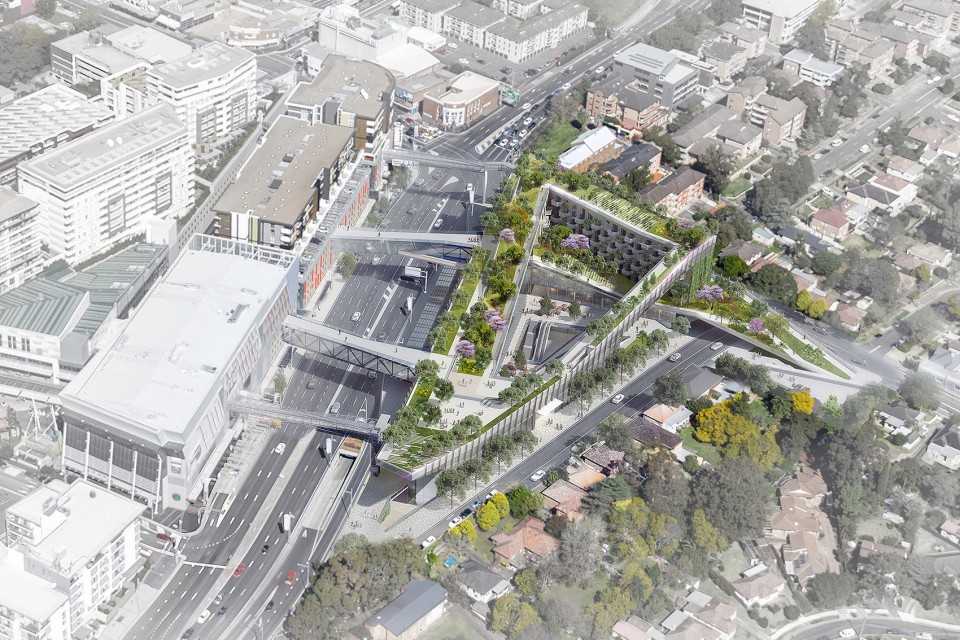 Ryde City Hub by The Beijing Institute of Architectural Design (South China Center) _Aerial view