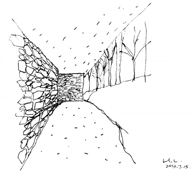 华黎设计草图HUA Li sketch entrance