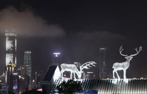 屋顶的精灵，重庆装置艺术 / 承迹景观