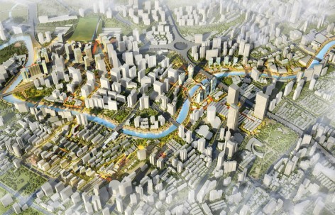 上海苏州河两岸城市设计 / Sasaki