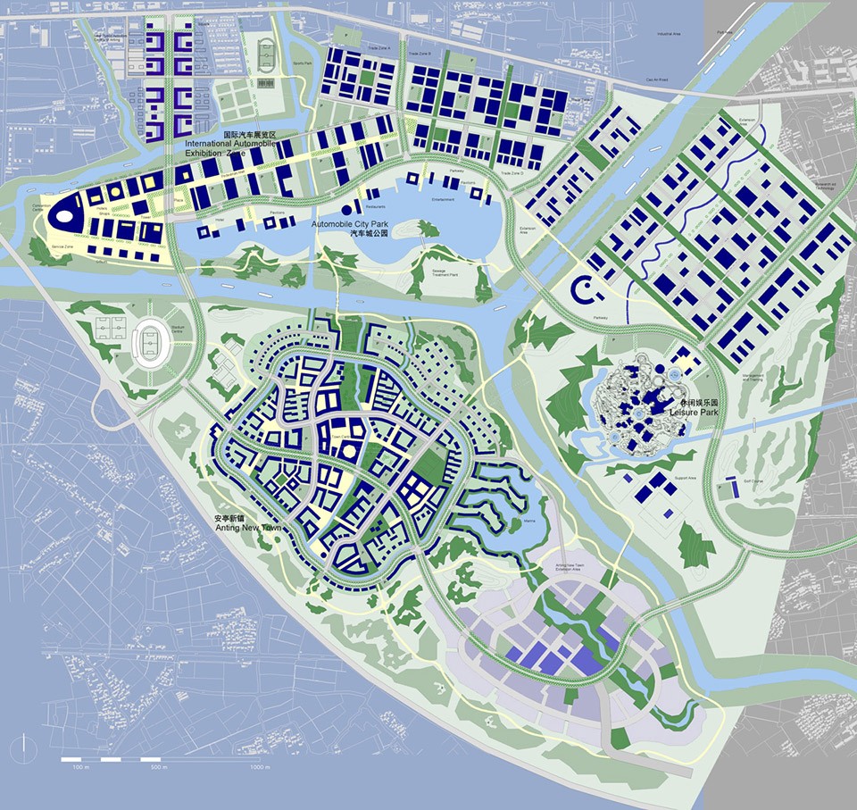 01-Anting New Town上海安亭新镇总体规划