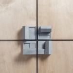 混凝土小屋，致敬过往岁月的柜门把手 / Material Immaterial studio
