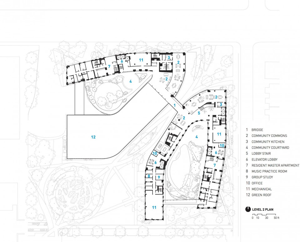 028-University of Chicago Campus North Residential Commons by Studio Gang
